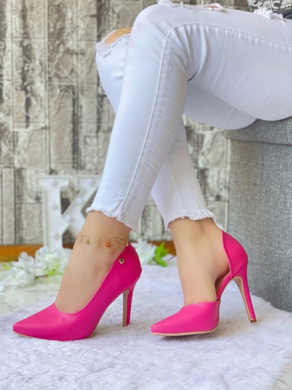 Stilletos Mandy en cuero. - Imagen 6